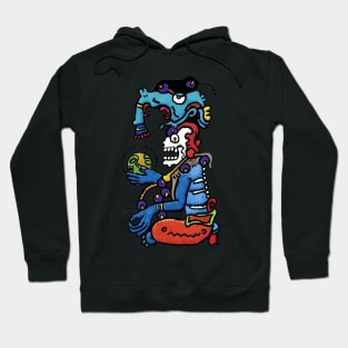 Mayan Death God Hoodie